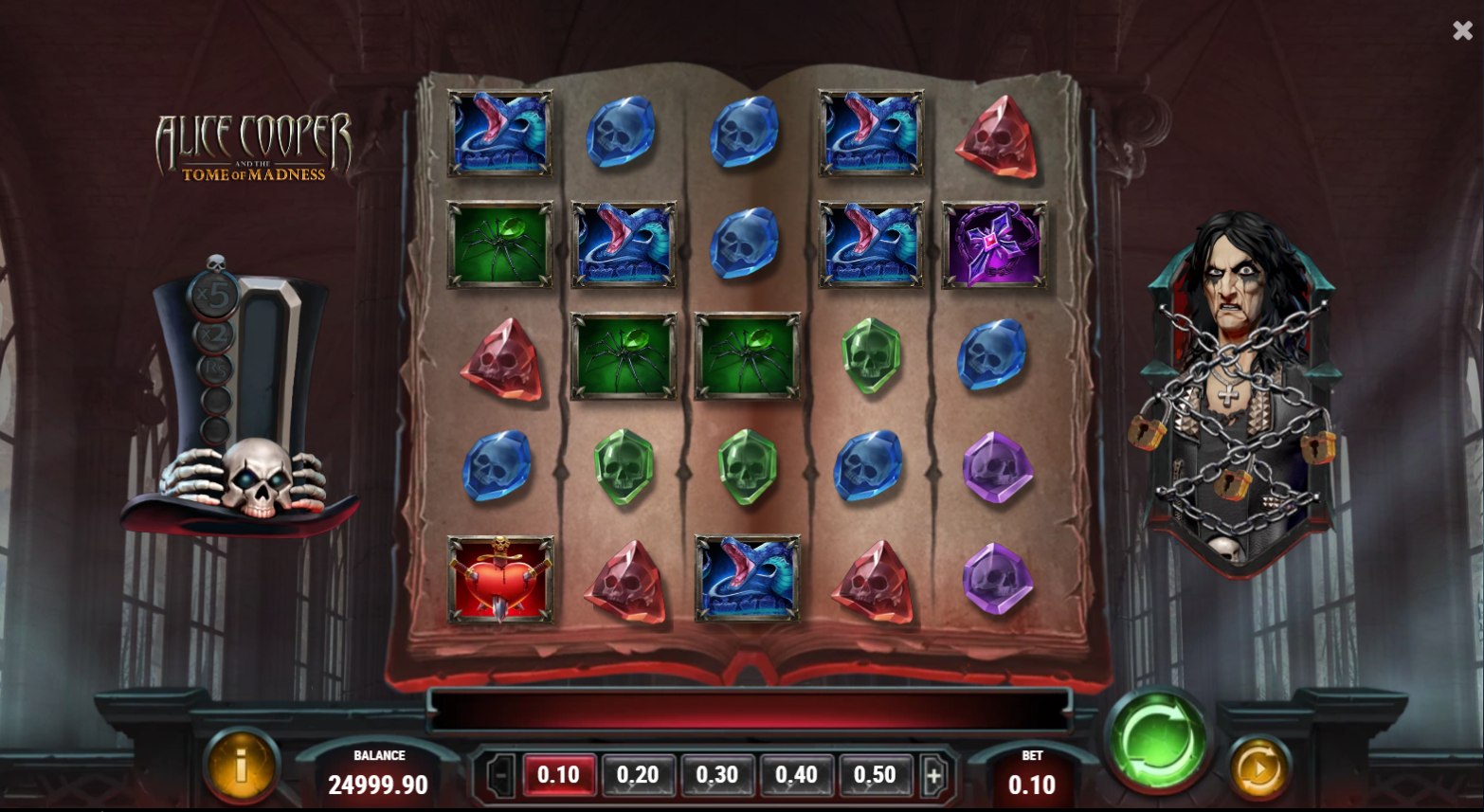 Alice Cooper and the Tome of Madness