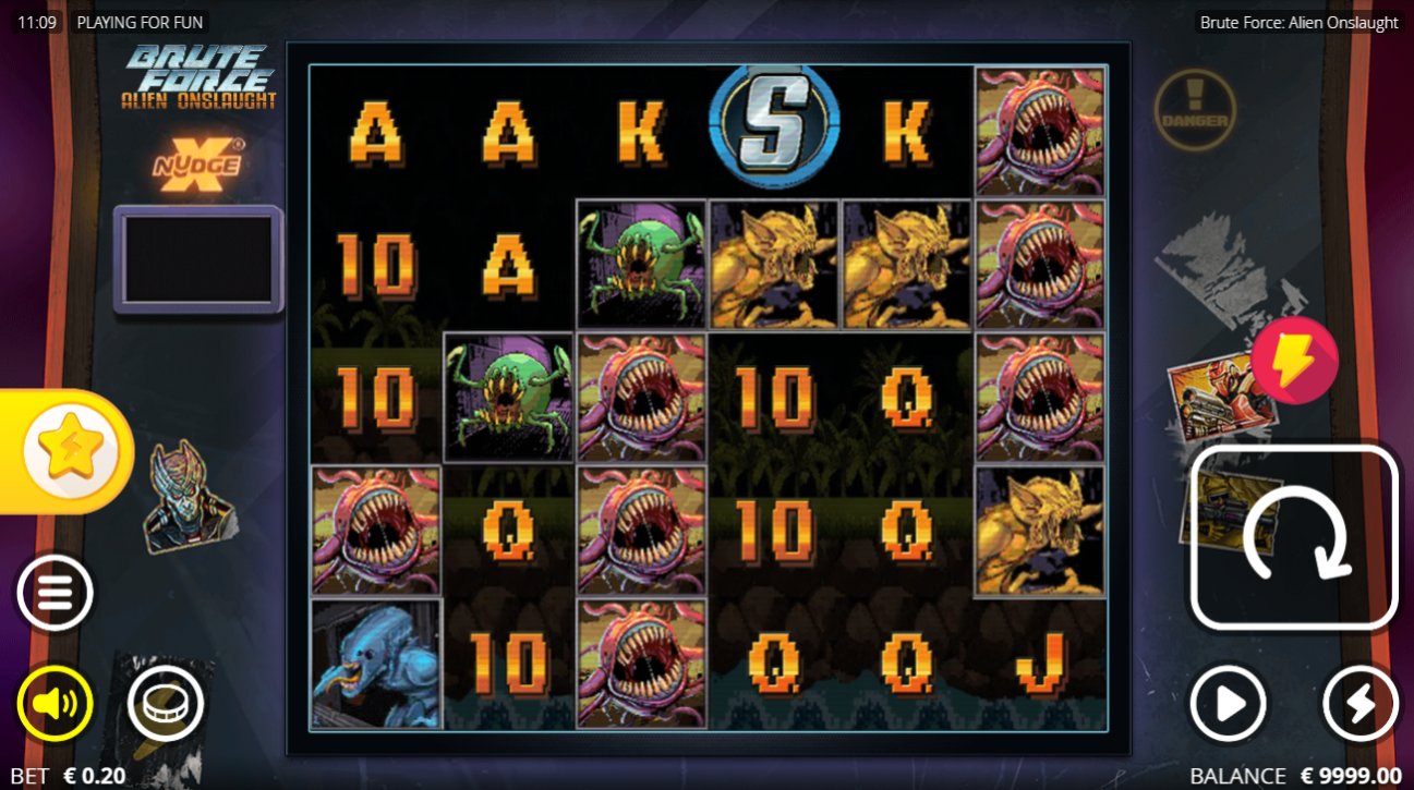 Brute Force Alien Onslaught