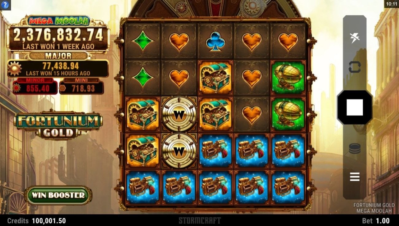 Fortunium Gold Mega Moolah