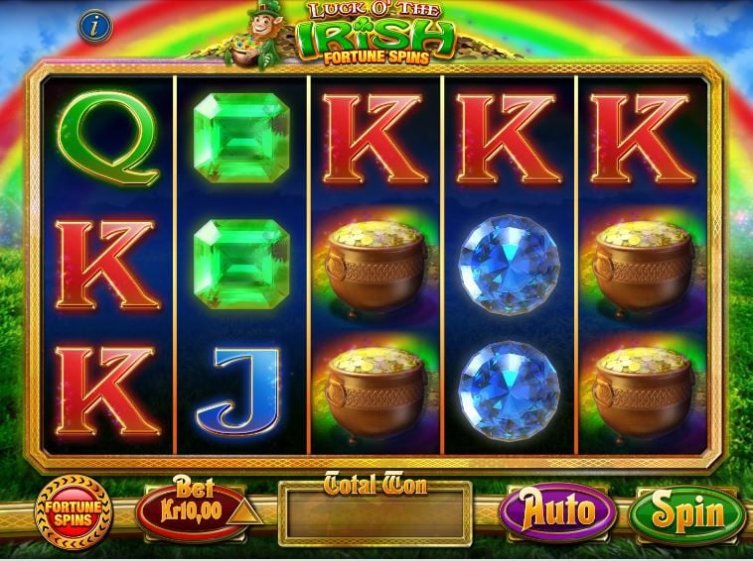Luck O' The Irish Fortune Spins