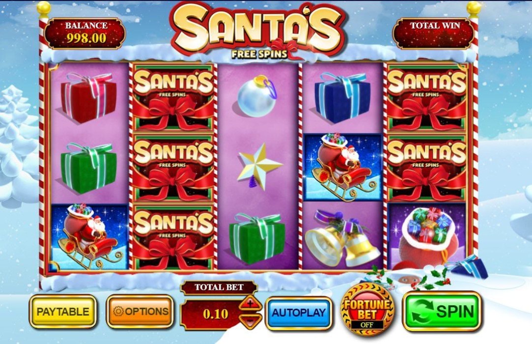 Santa's Free Spins